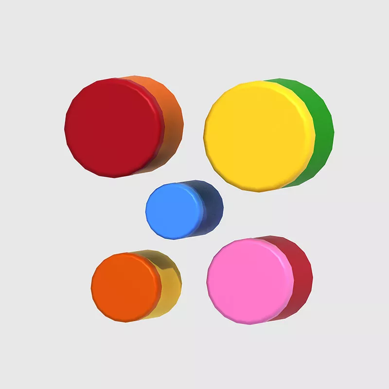 Percussion Trave барабанҳои рангин